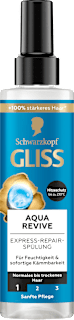 Sprüh-Conditioner Express-Repair Aqua Revive Schwarzkopf GLISS