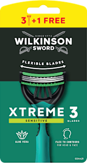 Moški brivniki za enkratno uporabo Xtreme 3  WILKINSON SWORD