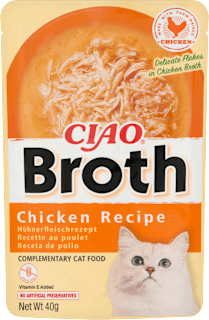 Polievka pre mačky Broth kurací vývar CIAO