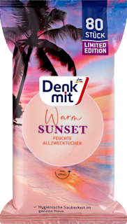 univerzální vlhčené ubrousky Warm Sunset Denkmit