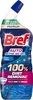 PREMIUM AUTO ACTIVE gel za čišćenje i osvežavanje WC šolje - Aqua Fresh Bref