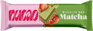 Schokoriegel, Matcha Strawberry nucao