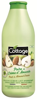 Душ гел и пяна за вана Pear & Almond cream Cottage
