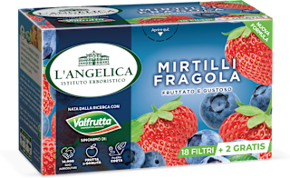 Tisana mirtilli fragola L'ANGELICA