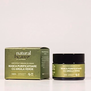 Masca Facială cu Argilă Verde - Green Vibes natural beauty by Laura Baldini