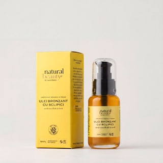 Ulei Bronzant cu Sclipici Golden Sands natural beauty by Laura Baldini