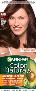 Boja za kosu - br. 5.25, svetlo opal mahagoni braon GARNIER Color naturals