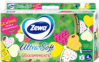 Toilettenpapier Ultra Soft (8x150 Blatt) Zewa
