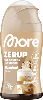 Zero Sirup Barista Hazelnut Geschmack More Nutrition