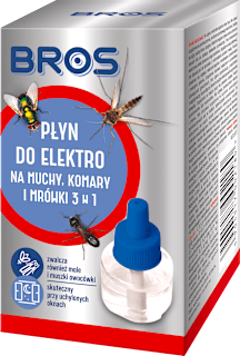 Płyn do elektro na muchy, komary i mrówki 3w1 BROS