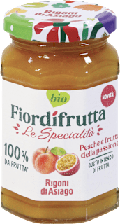 Pesche e frutto della passione Fiordifrutta