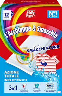 L'Acchiappa & Smacchia buste per il bucato Grey