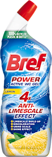 Čistilo za WC Power Active Lemon Bref