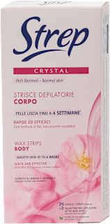 CRYSTAL trake za depilaciju tela Strep