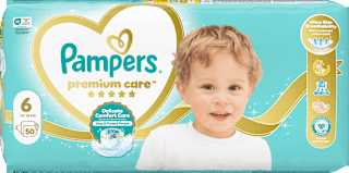 Pelenka 6-os méret, 13-18 kg Pampers Premium Care