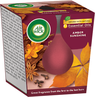 Essential Oils Svíčka Jantarové slunce AIR WICK