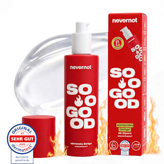 Gleitgel Sooo Good wärmend nevernot