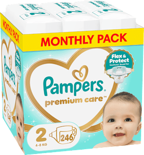 pleny, velikost 2 Pampers Premium Care