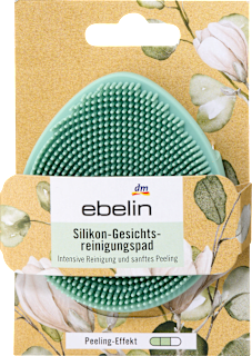 Silikon- Gesichtsreinigungspad ebelin