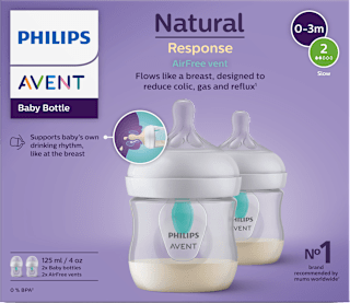 Set bočica za bebe Natural Response, 0 – 3 mj. PHILIPS AVENT