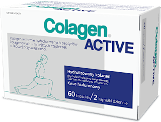Suplement diety Colagen Active, kapsułki INV Poland