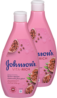Gel za tuširanje Vita-Rich Brightening, 2 × 400 ml Johnson's