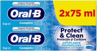 Complete Protect & Clean pasta za zube, 2x75ml Oral-B