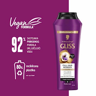 FULL HAIR WONDER šampon za kosu Schwarzkopf GLISS