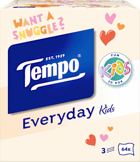 Taschentücher Box Kids Everyday Tempo
