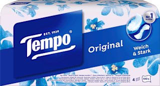 Taschentücher Box 4-lagig Tempo