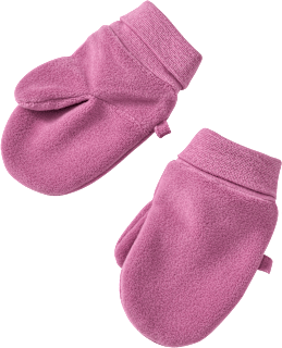 Fäustlinge aus Fleece, rosa, Gr. 2 PUSBLU