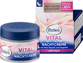 Nachtcreme Anti Falten Vital regenerierend Balea