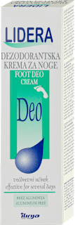 Dezodorantska krema za noge LIDERA