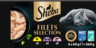 Nassfutter Katze Filets Selection Sheba