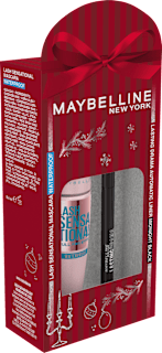 Mascaraset Lash Sensational Waterproof & gratis Liner Lasting Drama 10 Black MAYBELLINE NEW YORK