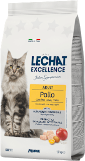 Suha hrana za mačke Adult piščanec LECHAT EXCELLENCE