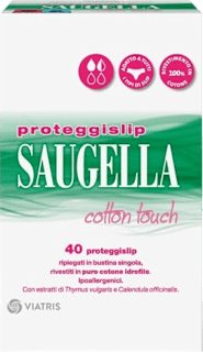 Proteggislip in cotone ripiegati SAUGELLA
