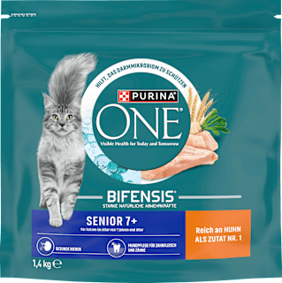 Trockenfutter Katze mit Huhn, Senior PURINA ONE