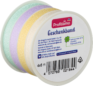 Ringelband Set Glitter (4x6 m) Profissimo