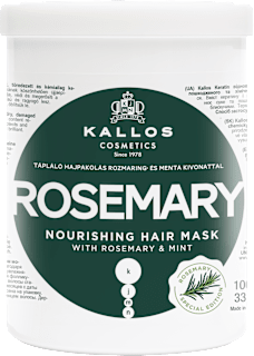 Odżywcza maska do włosów Rosemary Kallos