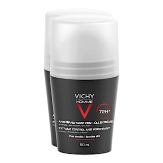 Vichy Homme Deo Roll-On Control Extreme 72h DP 2x50ml VICHY LABORATOIRES