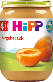 Bio bébidesszert sárgabarack gyümölcspüré 4 hónapos kortól HiPP