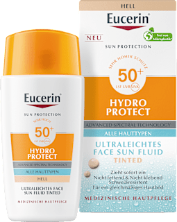 Eucerin Sun Protect Hydro Protect Face Sun Fluid Tinted LSF 50+ Hell Eucerin