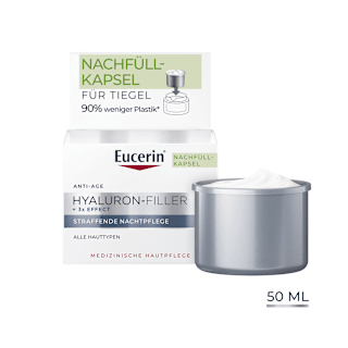 Eucerin Hyaluron-Filler + 3xEffekt Anti-Age Nachtpflege Nachfüllkapsel Eucerin