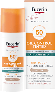 Eucerin Sun Protection Oil Control Tinted Dry Touch Sun Gel-Creme Mittel LSF 50+ Eucerin