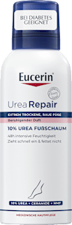 Eucerin UreaRepair PLUS 10% Urea Fußschaum mit beruhigendem Duft Eucerin