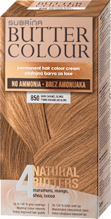 Barva za lase Butter Colour, 850 Temno karamelno blond SUBRiNA