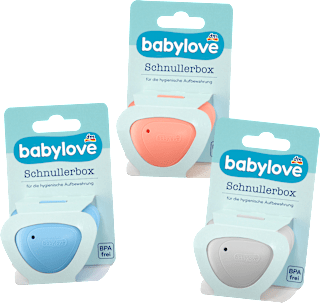 Cutie de depozitare triunghiulară pentru suzete, diverse culori/variante babylove