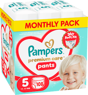 plenkové kalhotky, velikost 5 Pampers Premium Care