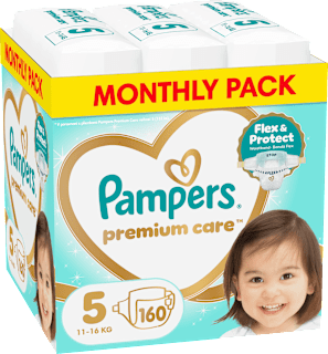 pleny, velikost 5 Pampers Premium Care